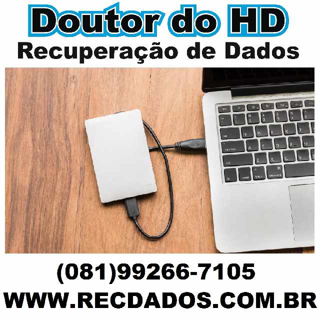 Foto 1 - Recuperao de dados de hd doutor do hd